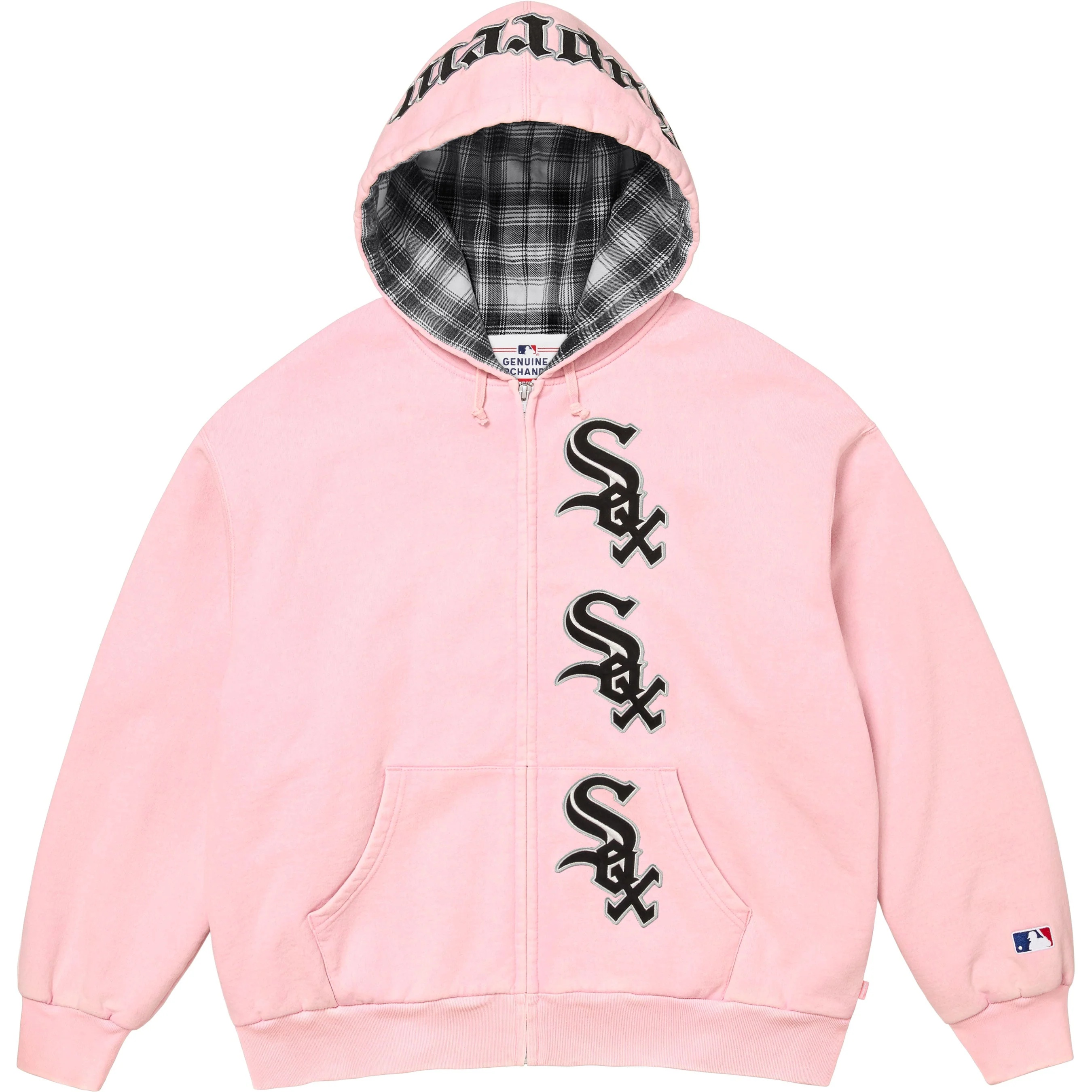 Supreme®/Chicago White Sox™ Zip Up Hooded Sweatshirt view 12